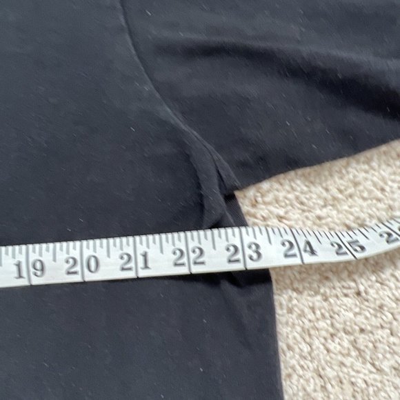 Dallas Cowboys Authentic Mens T-Shirt XL Black Short Sleeve Crew Neck Flag Star - Picture 8 of 9